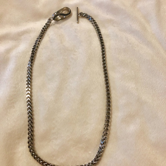 SWAROVSKI Necklace - Black Crystal Closure/Pendant - Picture 3 of 8